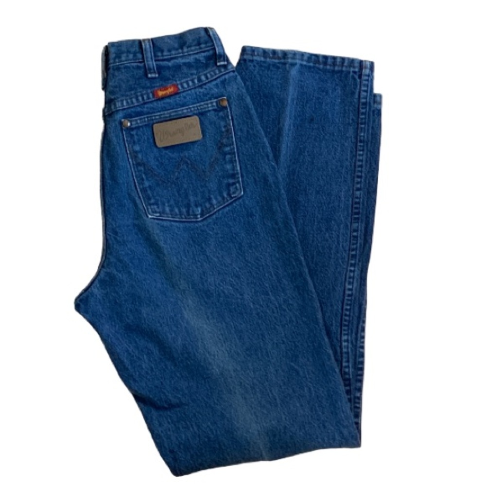 Wrangler High Rise Vintage Denim Jeans Size Cowgirl Western